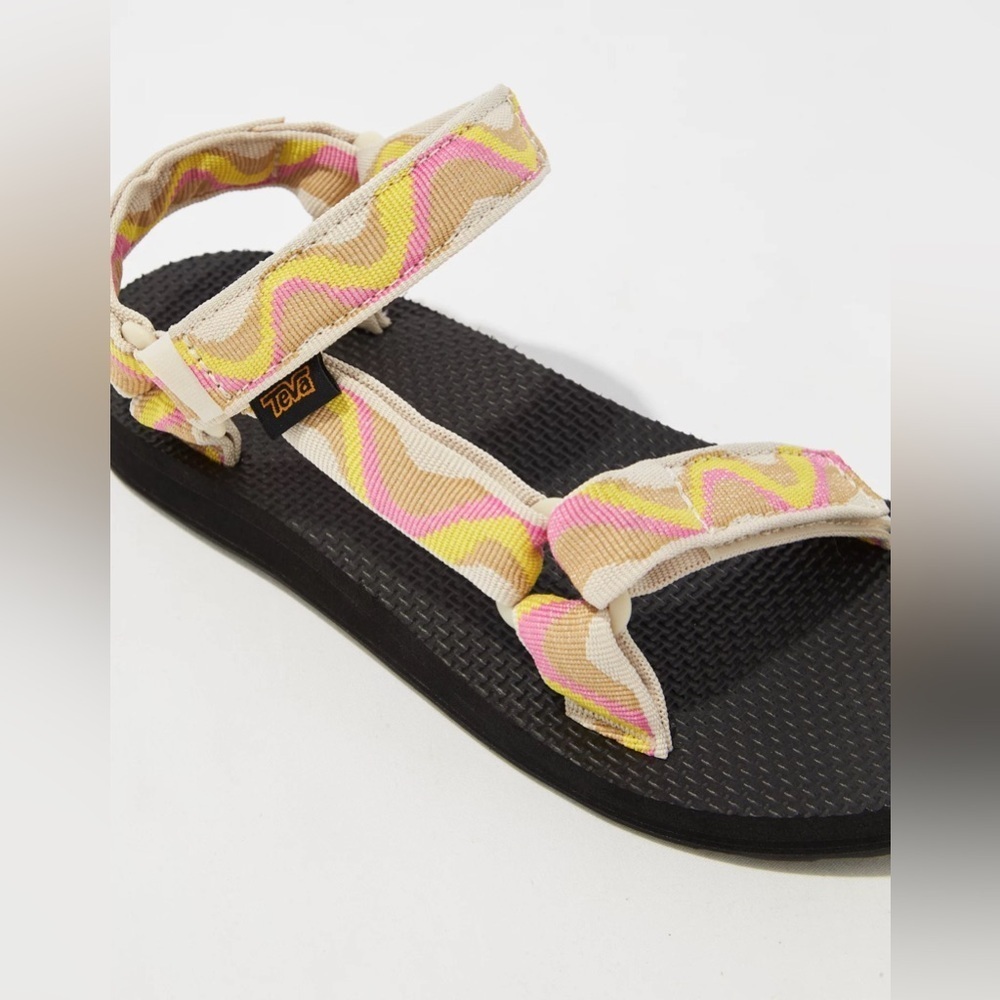 Teva Original Universal Tye Dye Sorbet Pink Sandals - Picture 2 of 5
